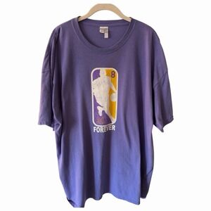 Jerzees Kobe Bryant T-shirt 8/24 Unisex 2x Laker Colors